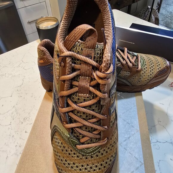 Asics Kiko Kostadinov x UB9-S Gel DS Trainer 14 Desert Camp Piquant Men’s Sz 10 - Picture 2 of 12